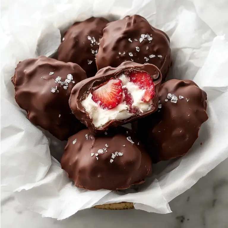 Chocolate Strawberry Frozen Yogurt Bites Recipe