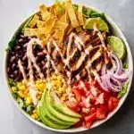 Spicy Southwest Salad (with Spicy Ranch Dressing) Recipe