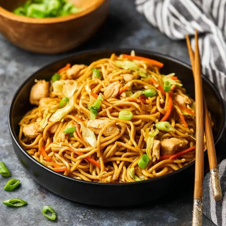 Easy Chicken Chow Mein Recipe