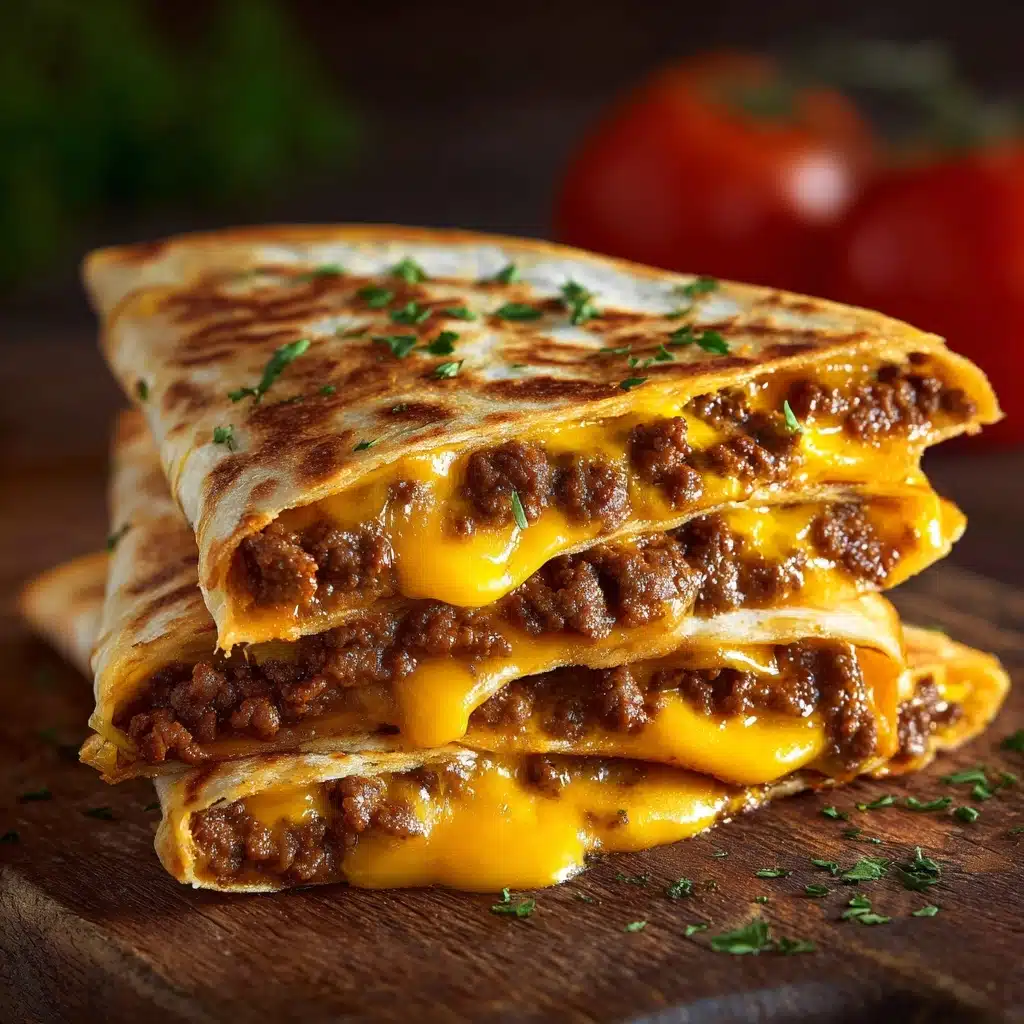 Smashburger Quesadillas Recipe - Recipe Image