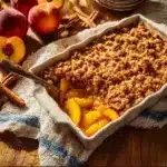 Easy Peach Crisp With Oats – Just Like Grandma’s Recipe