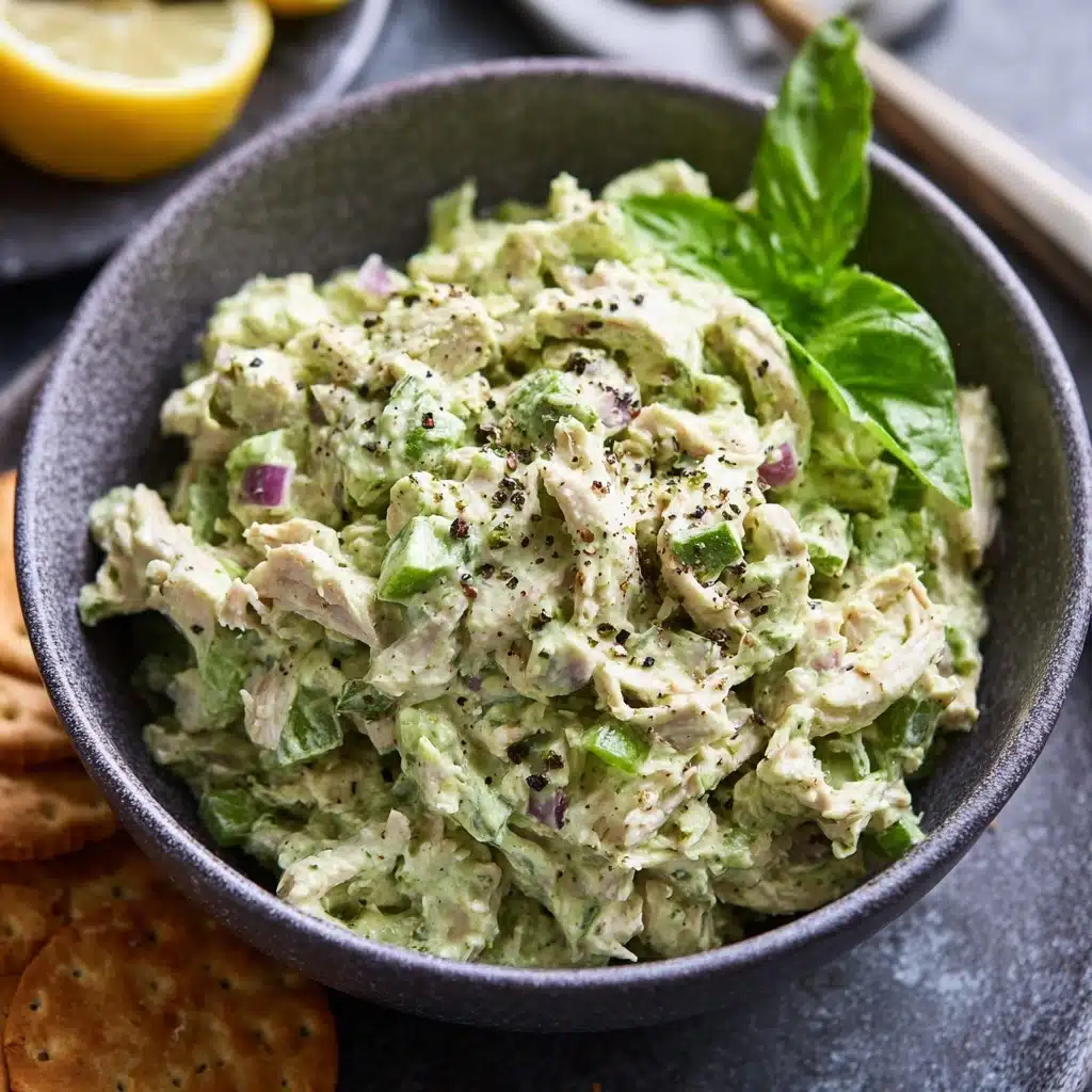 Easy Pesto Chicken Salad Recipe - Recipe Image