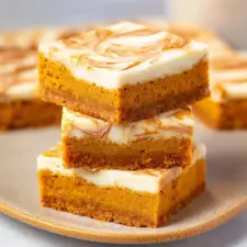 Pumpkin Cheesecake Bars Recipe