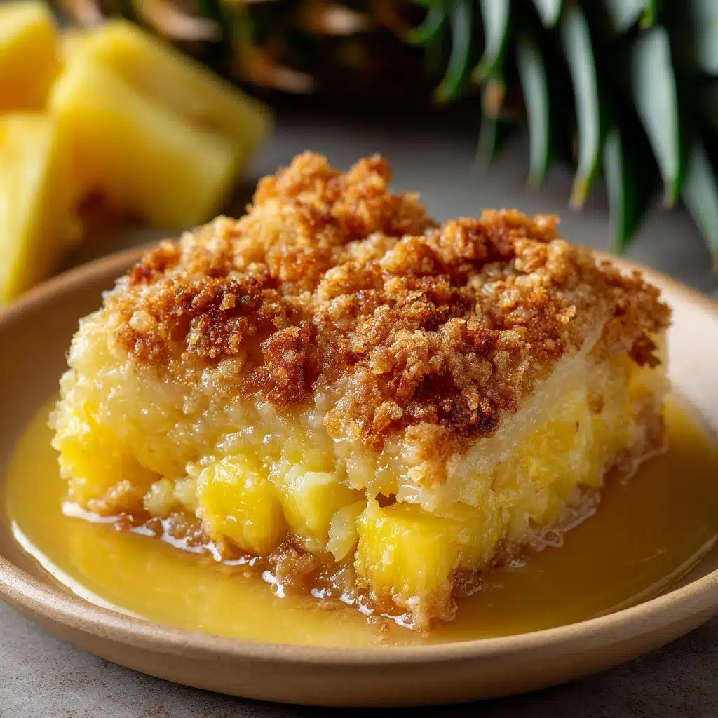 How to Make Pineapple Dump Cake? Recipe - Recipe Image