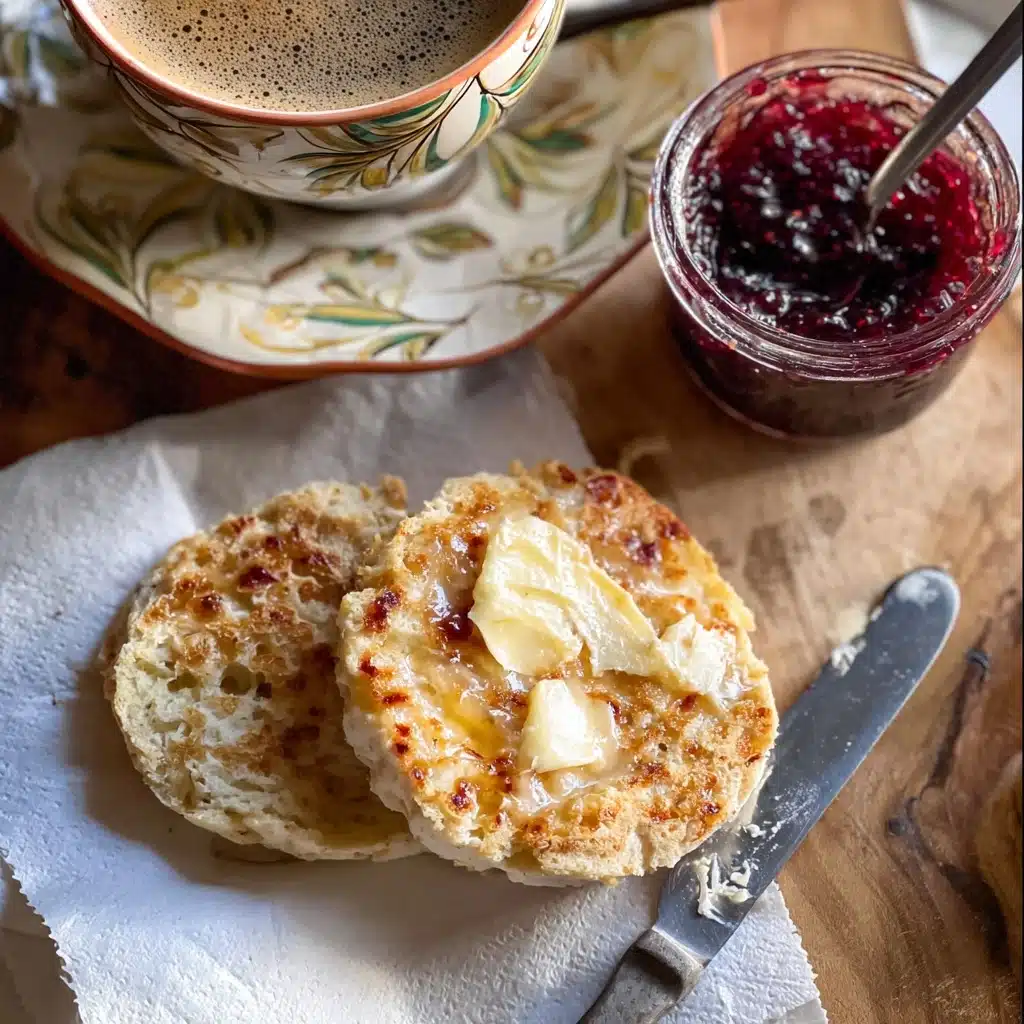Homemade English Muffins Recipe - Recipe Image