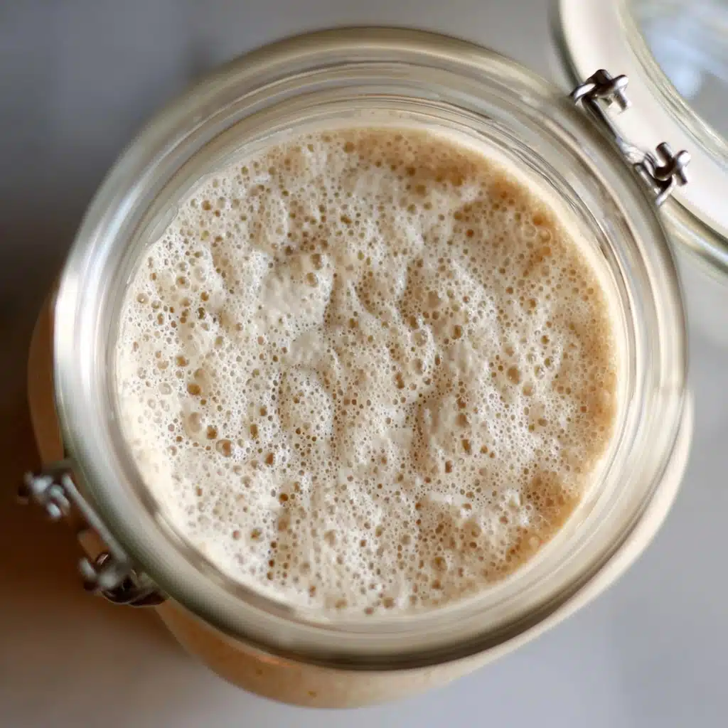 Easy Sourdough Starter Recipe - Recipe Image
