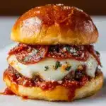 Pizza Burger Sandwich Idea Recipe