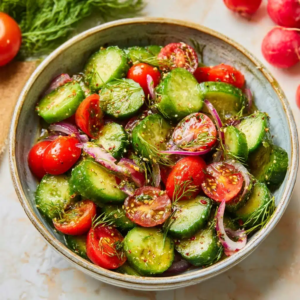 Tomato and Cucumber Salad Recipe