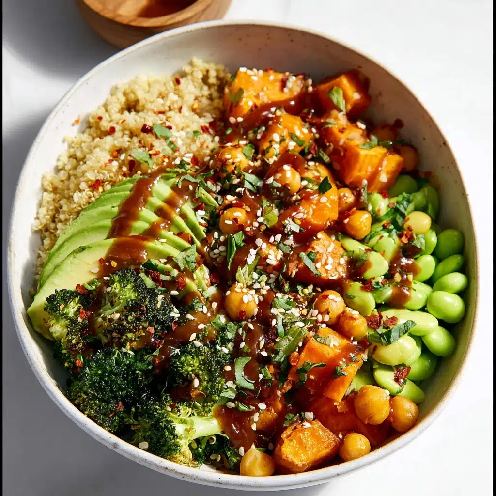 Thai Peanut Sweet Potato Buddha Bowl Recipe - Recipe Image