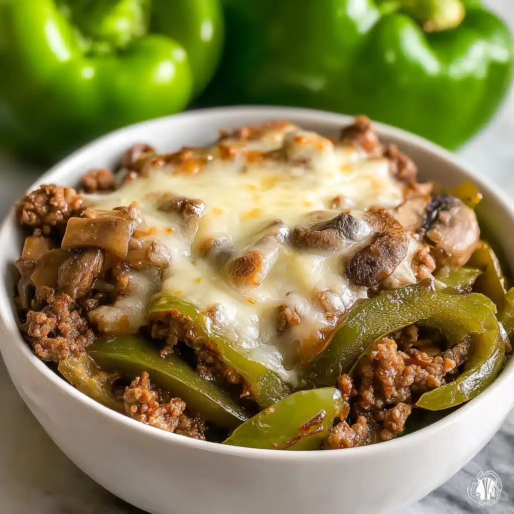 Philly Cheesesteak Bowls – Easy Low-Carb Dinner Idea Recipe - Recipe Image