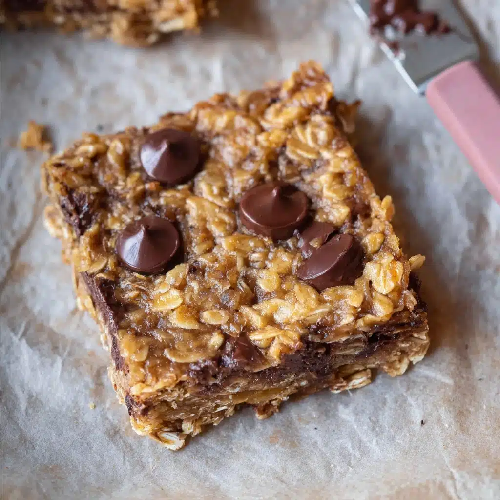 Banana Oatmeal Bars Recipe - Recipe Image