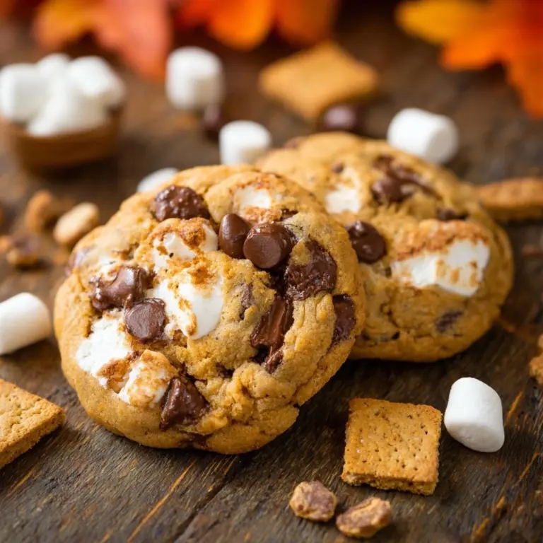 Pumpkin S'mores Cookies Recipe