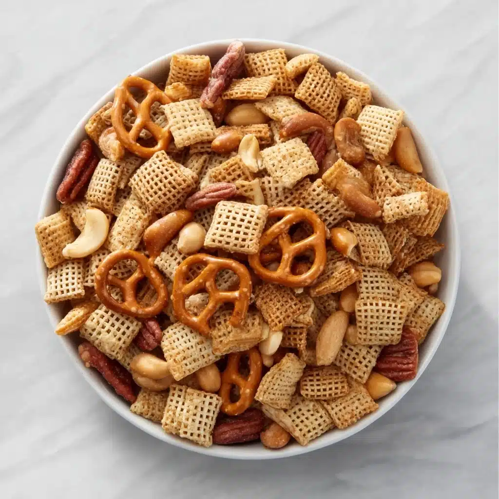 Original Homemade Chex Party Mix Recipe