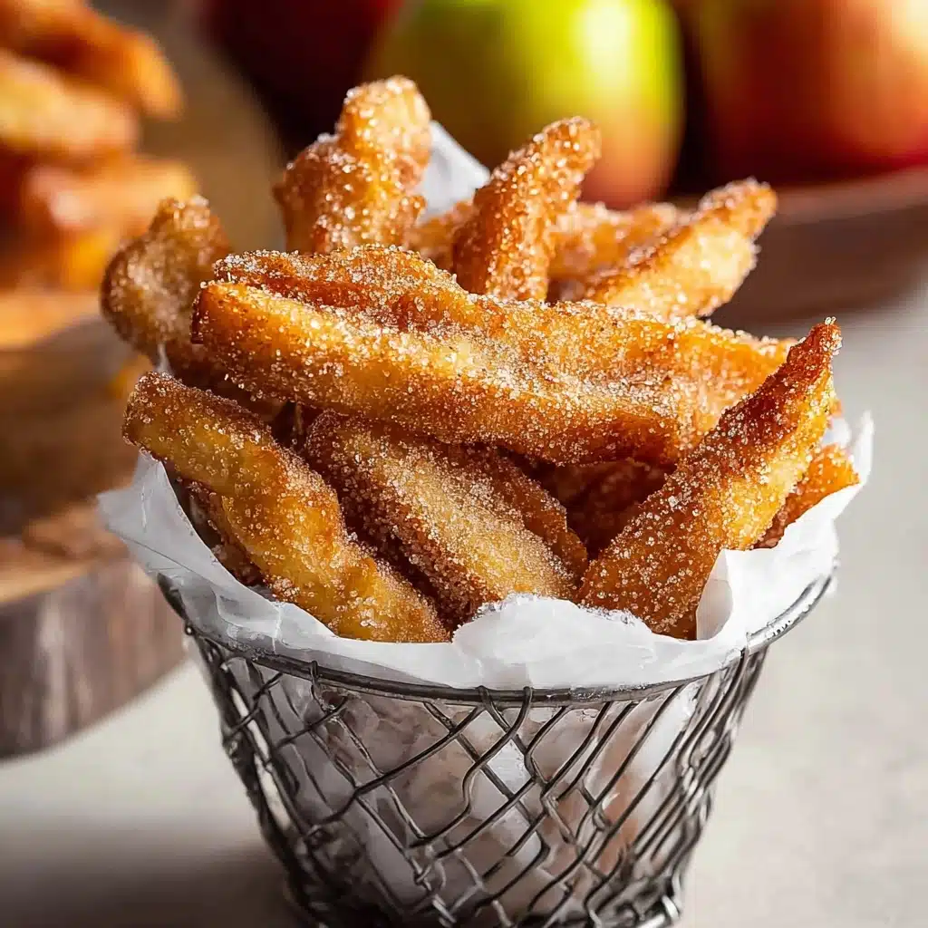Crispy Air Fryer Apple Fries Recipe