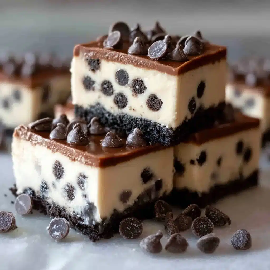 Chocolate Chip Cheesecake Bars Recipe - Recipe Image