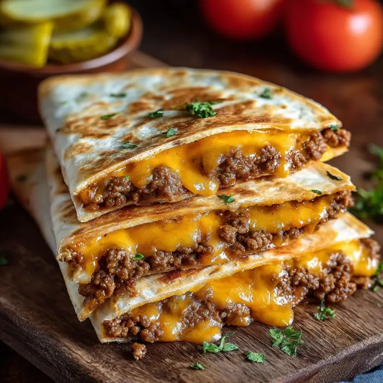 Smashburger Quesadillas Recipe