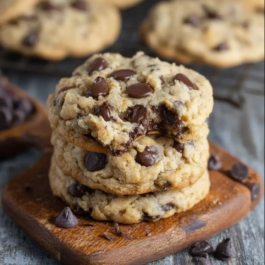 Easy Peanut Butter Chocolate Chip Cookies Recipe - Recipe Image