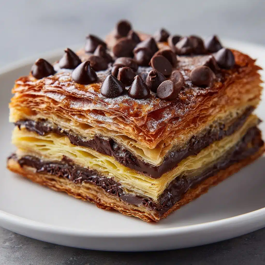 Decadent Chocolate Croissant Breakfast Bake Recipe