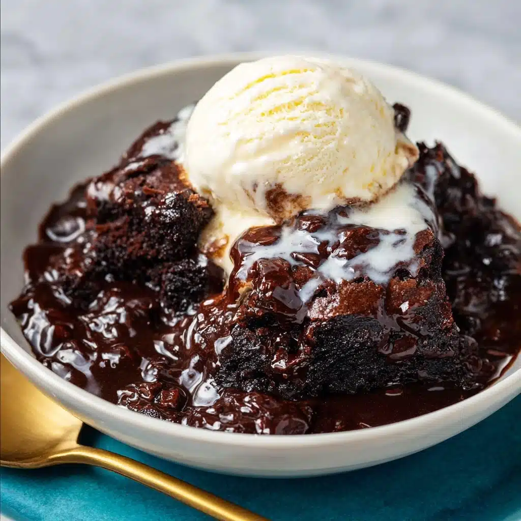 Slow Cooker Brownie Pudding Recipe