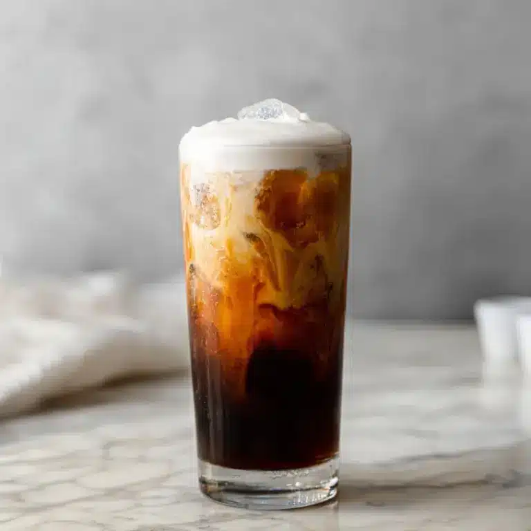 Whipped Vanilla Sweet Cream Cold Foam with Cold Brew Coffee Recipe