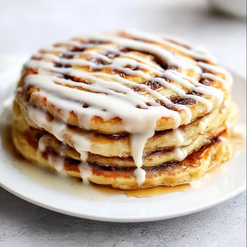 Cinnamon Roll Pancakes Recipe