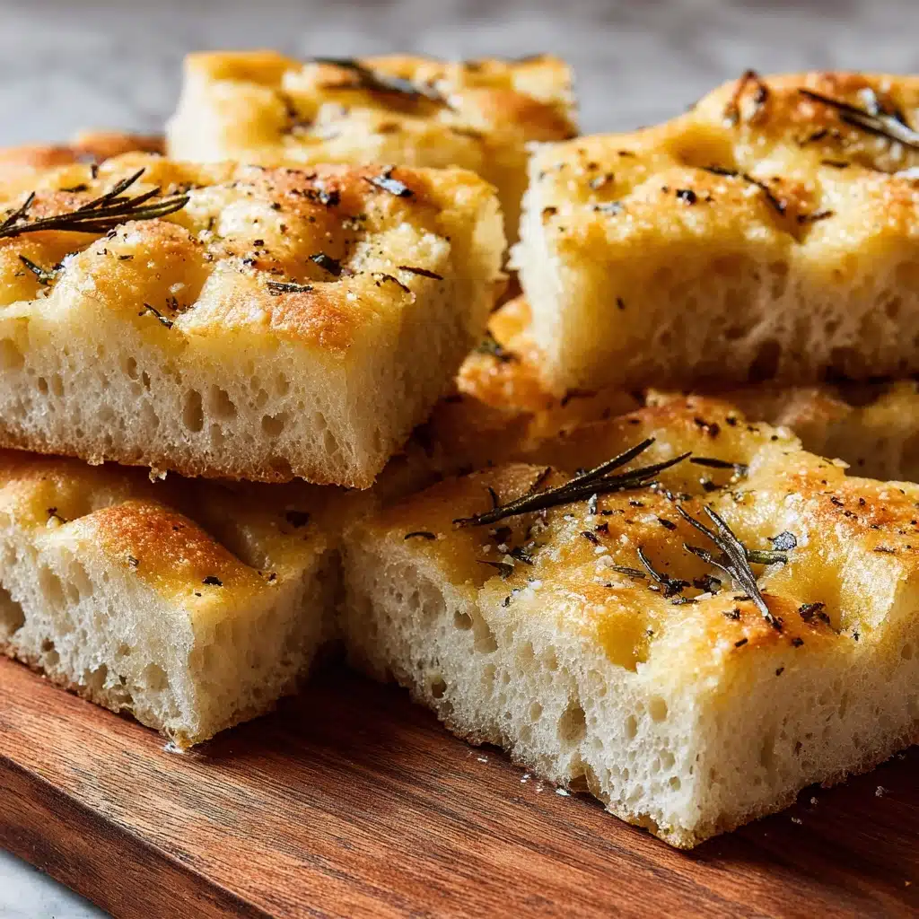 Easy Sourdough Discard Focaccia Bread Recipe - Recipe Image