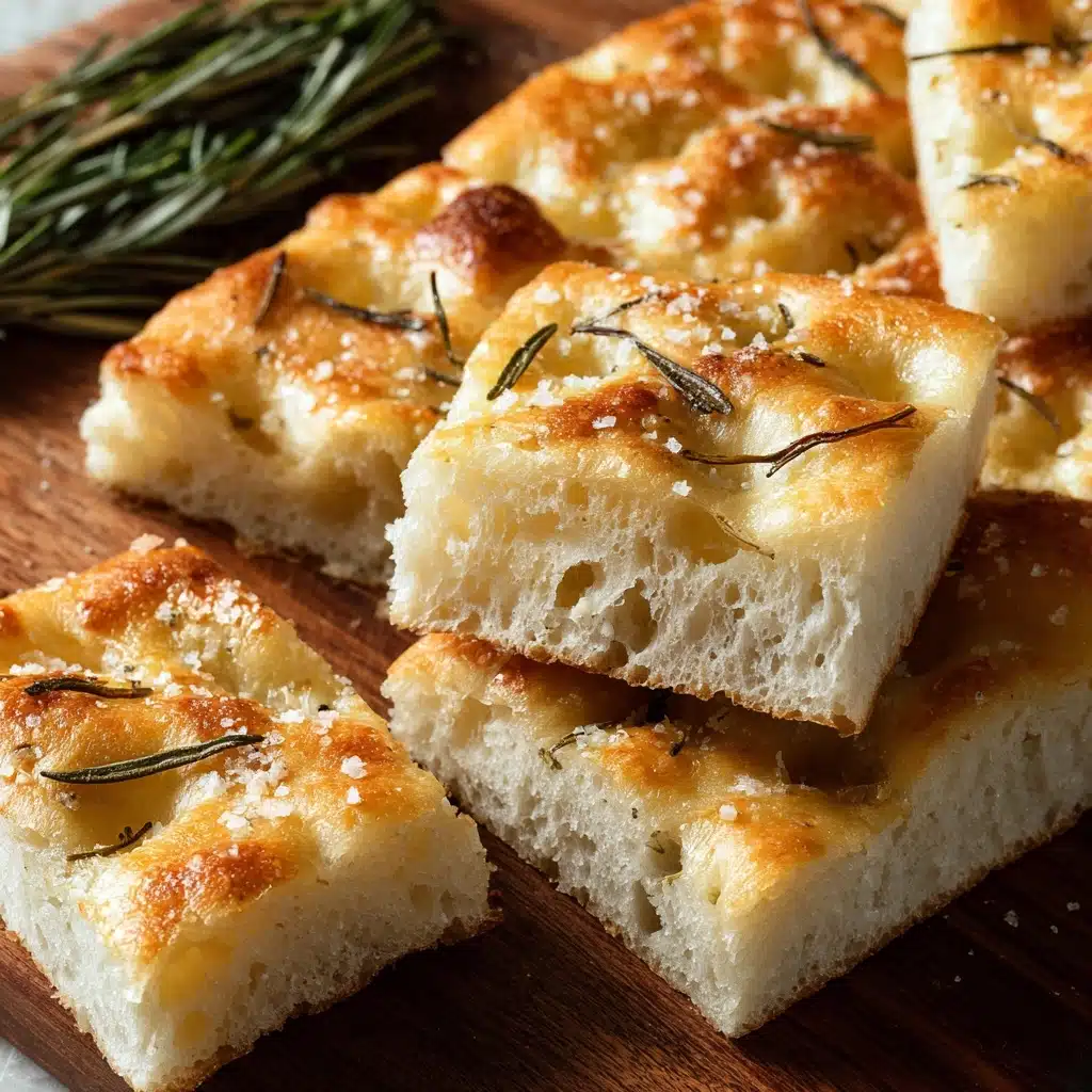 Easy Sourdough Discard Focaccia Bread Recipe - Recipe Image