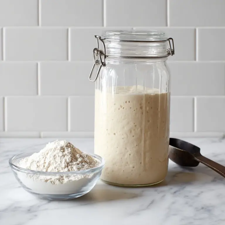 Easy Sourdough Starter Recipe