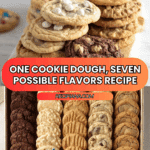 One Cookie Dough, Seven Possible Flavors Recipe
