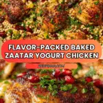 Baked Zaatar Yogurt Chicken Recipe