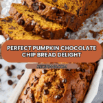 Pumpkin Chocolate Chip Bread Recipe