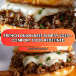 Irresistible French Onion Beef Sloppy Joes Recipe