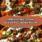 Steak Queso Rice : A Flavorful Recipe