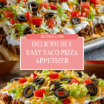 Taco Pizza Appetzier Recipe