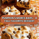Pumpkin S'mores Bars Recipe