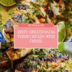 Grilled Salsa Verde Pepper Jack Chicken Recipe