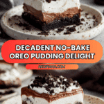 No-Bake Oreo Dessert Recipe