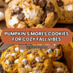 Pumpkin S'mores Cookies Recipe