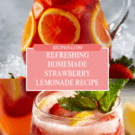 Homemade Strawberry Lemonade Recipe