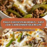 Philly Cheesesteak Bowls – Easy Low-Carb Dinner Idea Recipe