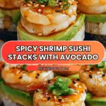 SPICY SHRIMP SUSHI STACKS Recipe
