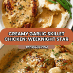 Creamy Garlic Chicken Recipe