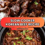 Slow Cooker Korean Beef Recipe