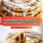 Cinnamon Roll Pancakes Recipe