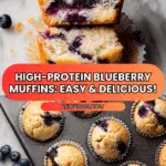 Homemade Blueberry Protein Muffins Recipe