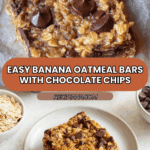 Banana Oatmeal Bars Recipe