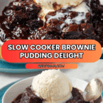 Slow Cooker Brownie Pudding Recipe