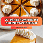 Easy Pumpkin Pie Cheesecake Recipe