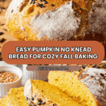 Pumpkin No Knead Bread Recipe