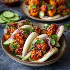 Korean Chicken Bao Recipe